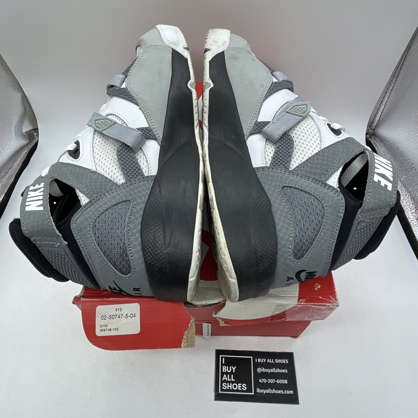 Size 11.5 - Nike Air Trainer Max 91 White (309748-102)