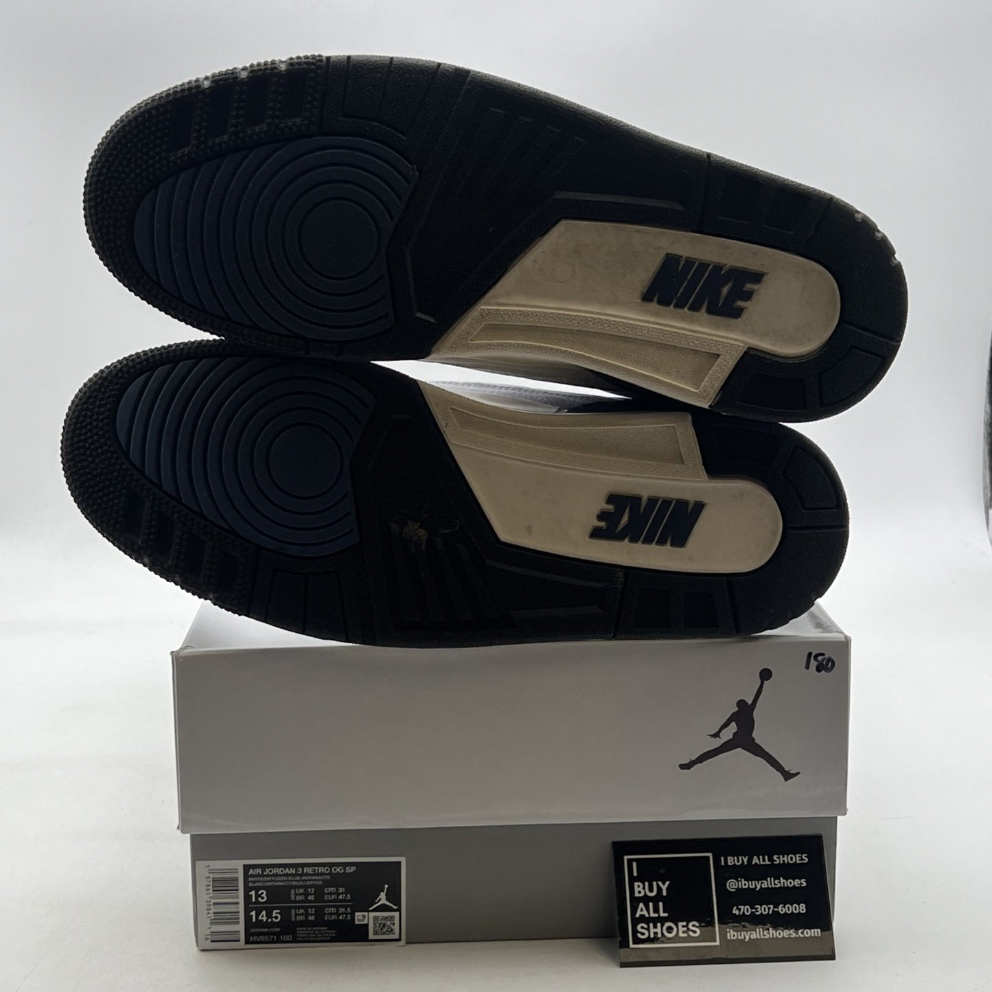 Size 13 - A Ma Maniére x Air Jordan 3 Retro OG SP For The Love (HV8571-100)