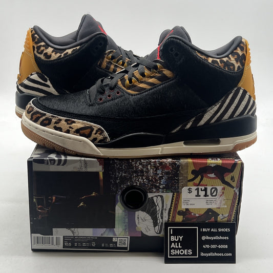 Size 10.5 - Air Jordan 3 Retro SE Animal Instinct (CK4344-002)