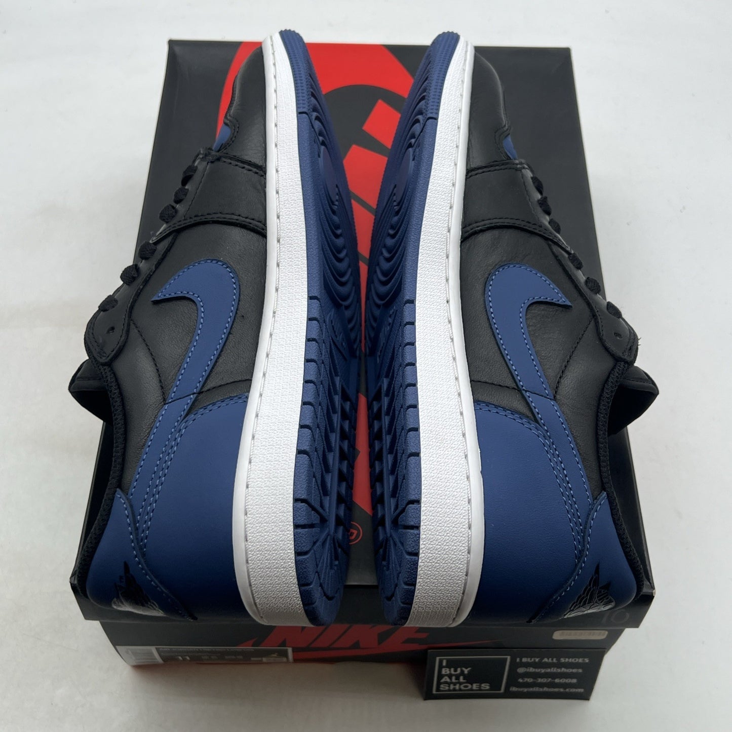 Size 11 - Air Jordan 1 Low OG Mystic Navy (CZ0790-041)