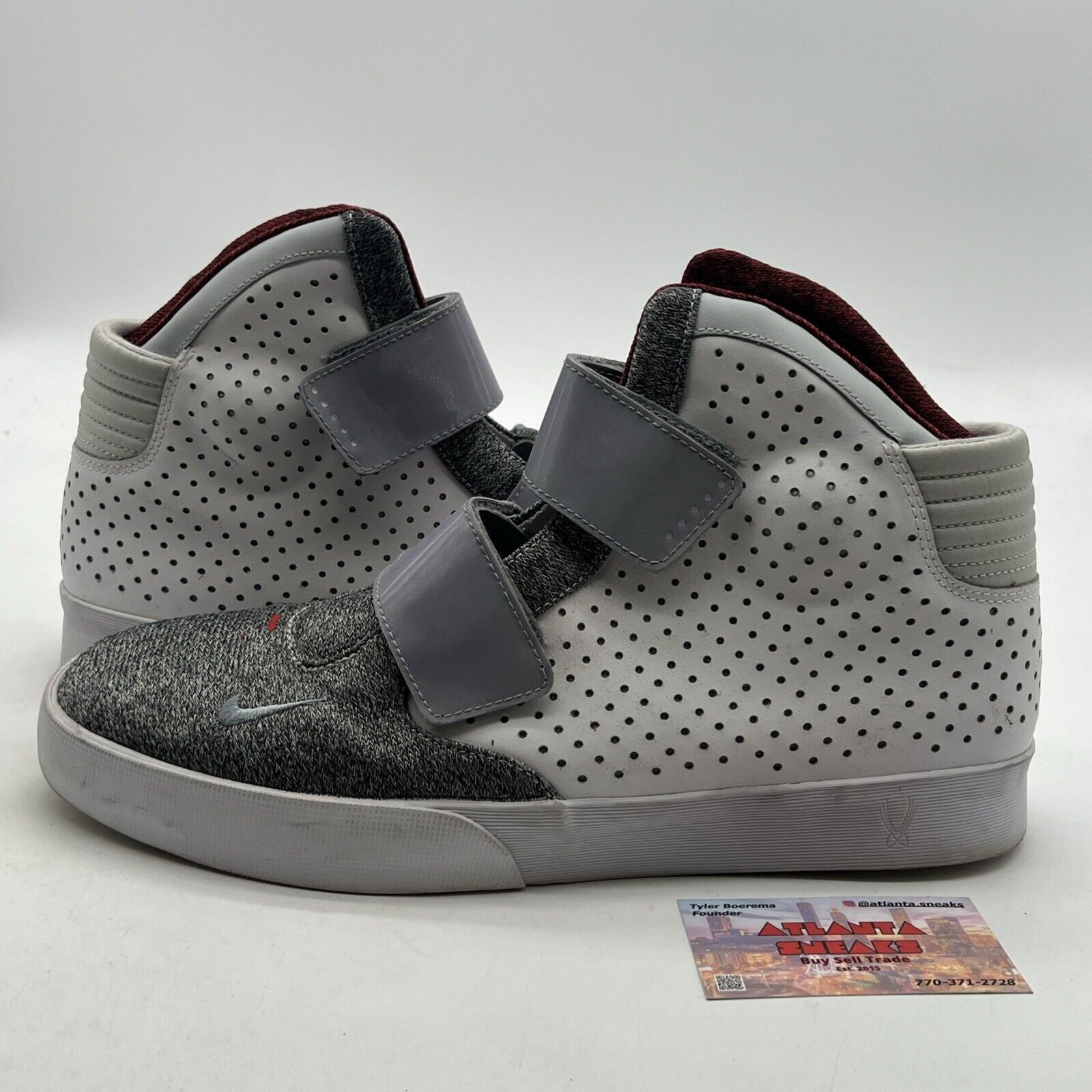 Size 13 - Nike Fly Stepper 2k3 White Pure Platinum Sneakers (654257-100)