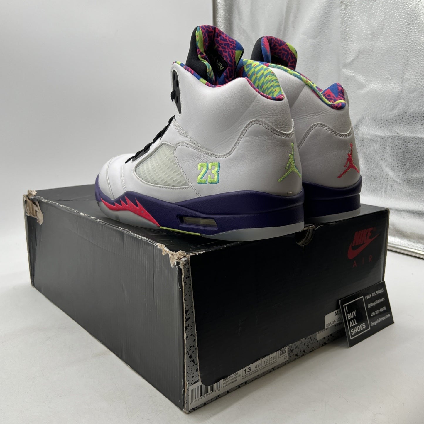 Size 13 - Air Jordan 5 Retro Alternate Bel-Air 2020 (DB3335-100)