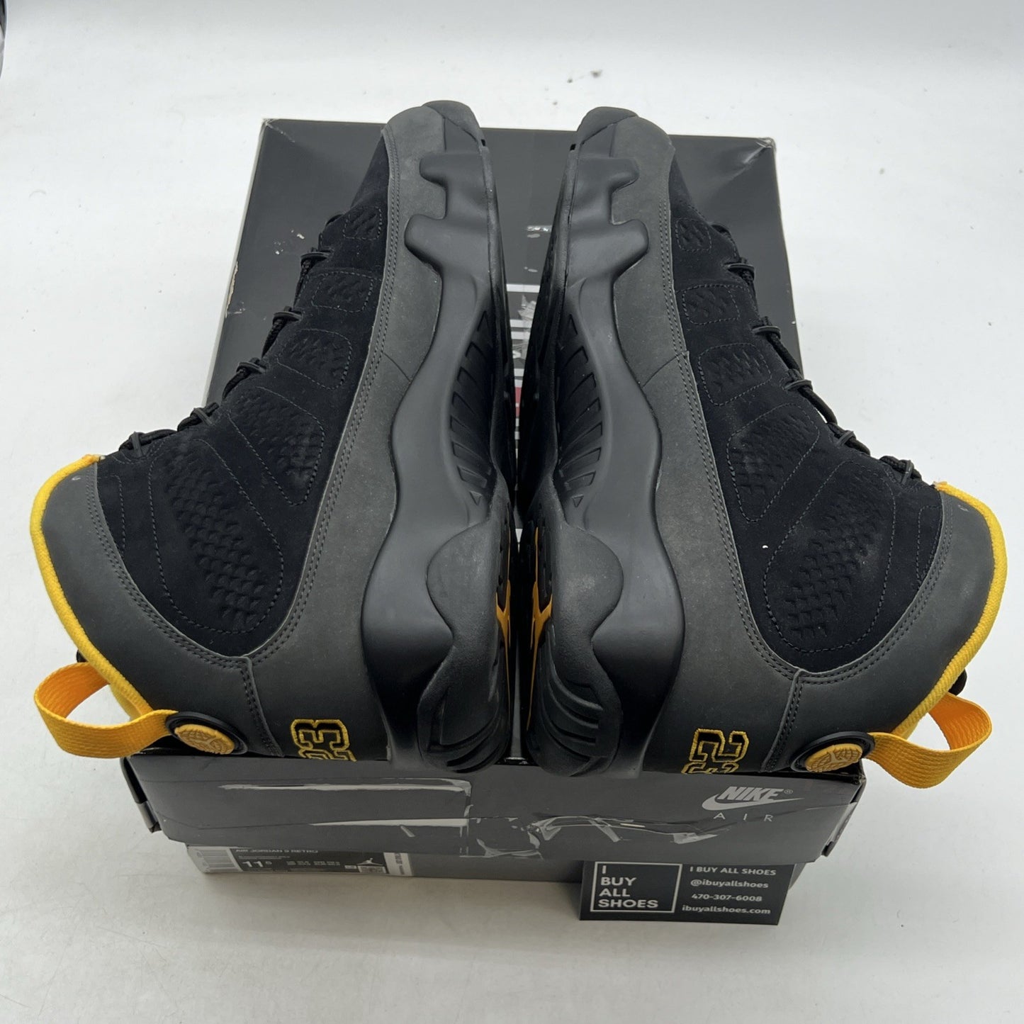 Size 11.5 - Air Jordan 9 Retro Black (CT8019-070)