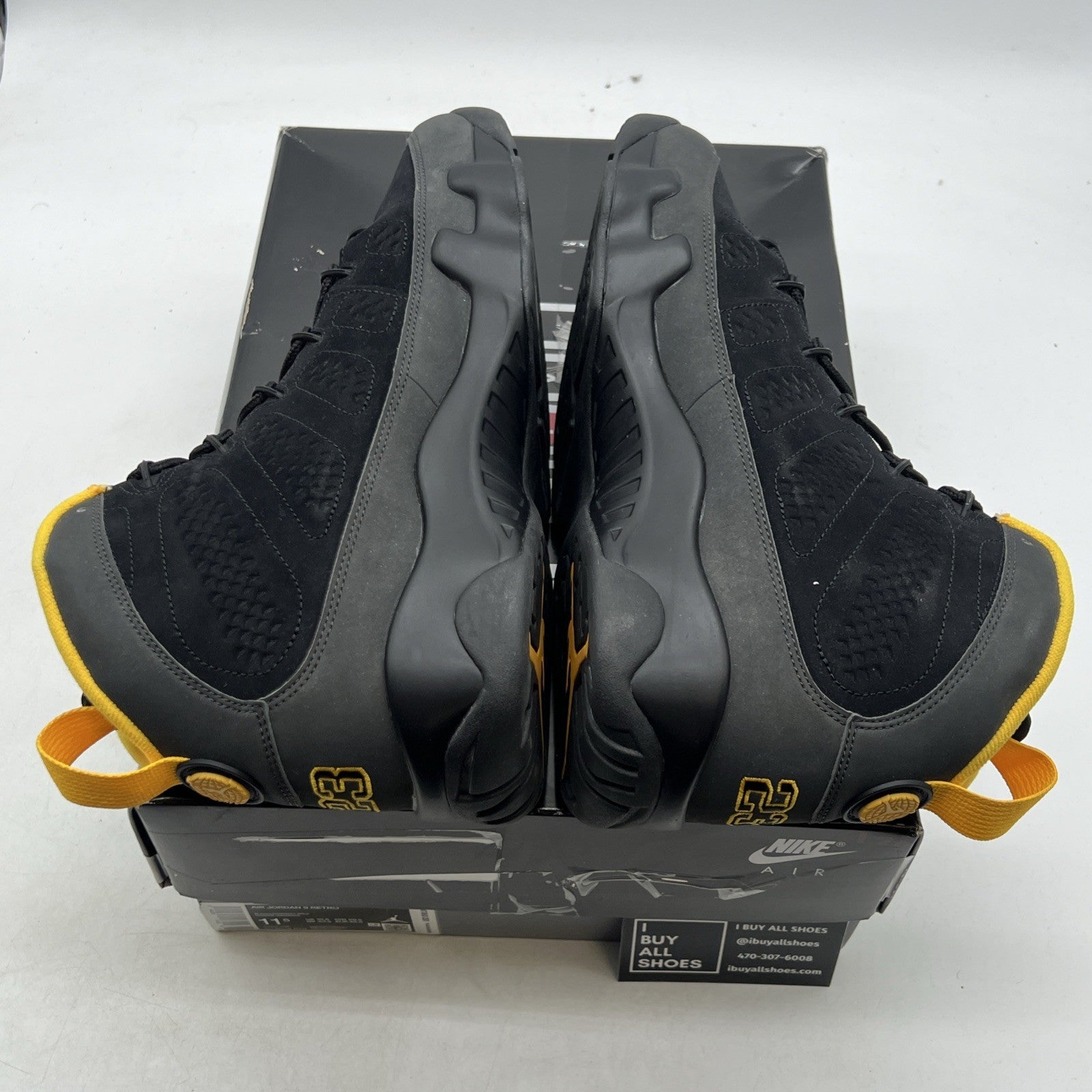 Size 11.5 - Air Jordan 9 Retro Black (CT8019-070)