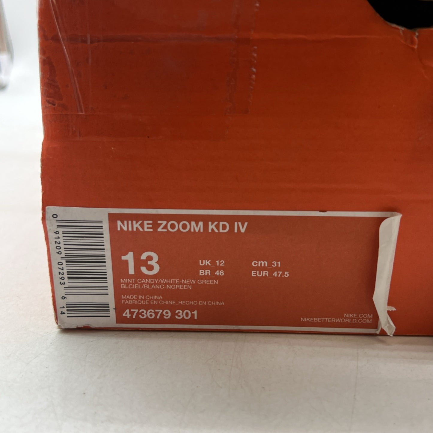 Size 13 - Nike Zoom KD 4 Easter (473679-301)