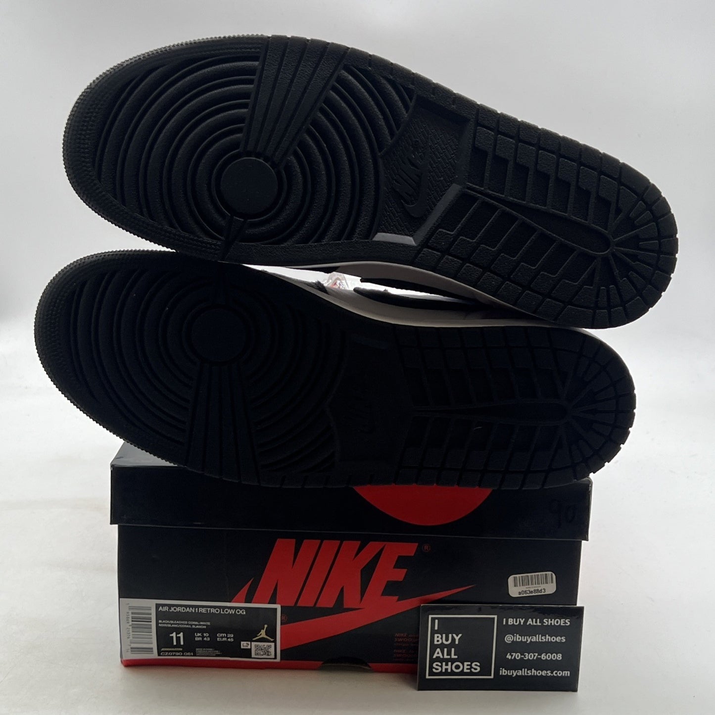Size 11 - Air Jordan 1 Low OG Bleached Coral (CZ0790-061)
