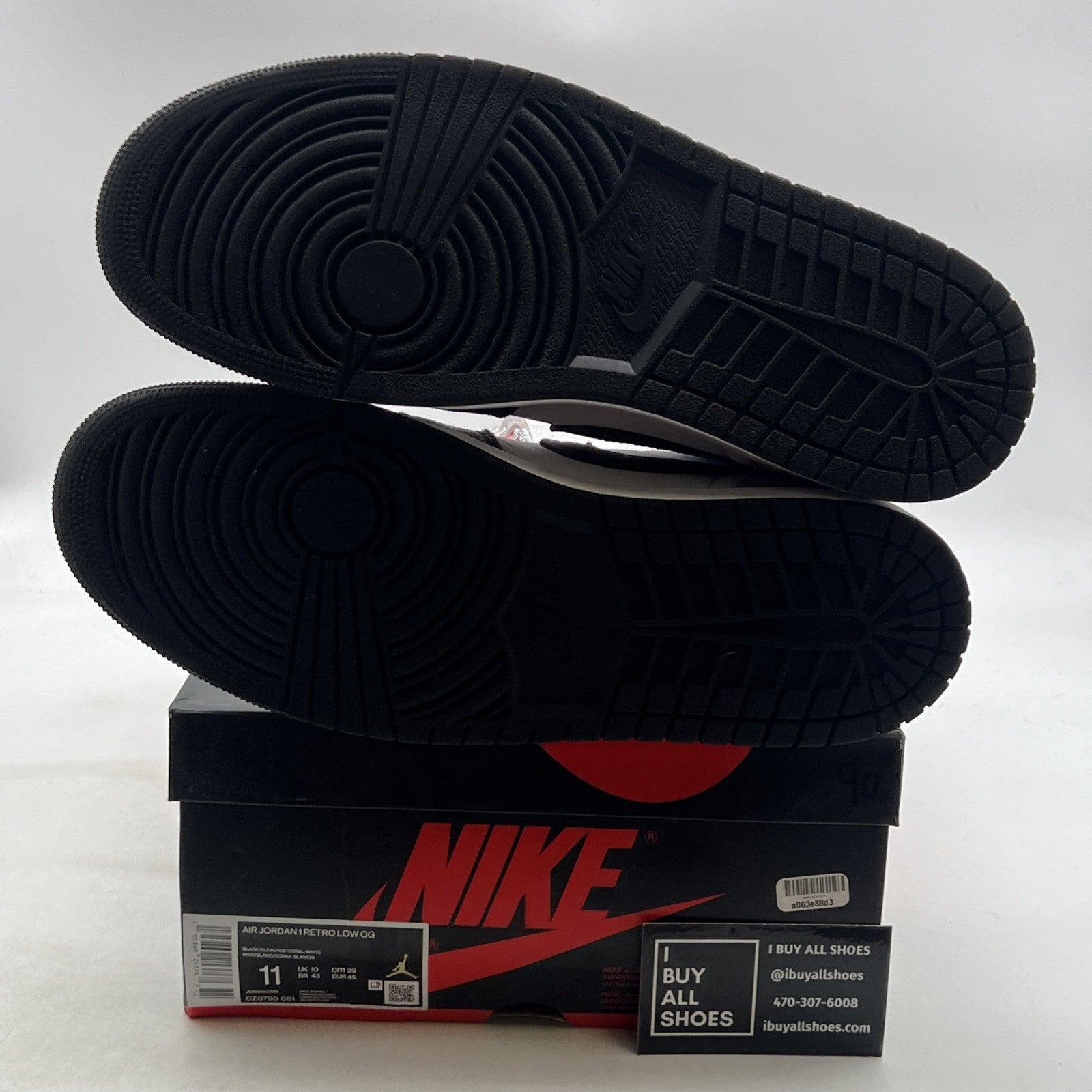 Size 11 - Air Jordan 1 Low OG Bleached Coral (CZ0790-061)