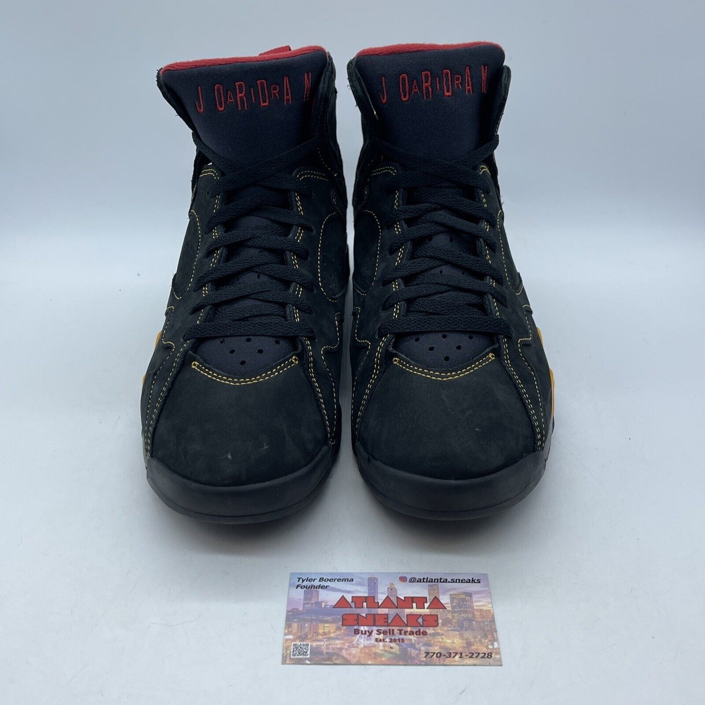 Size 11 - Jordan 7 Retro Citrus Orange Red Black Suede Leather (CU9307-081)