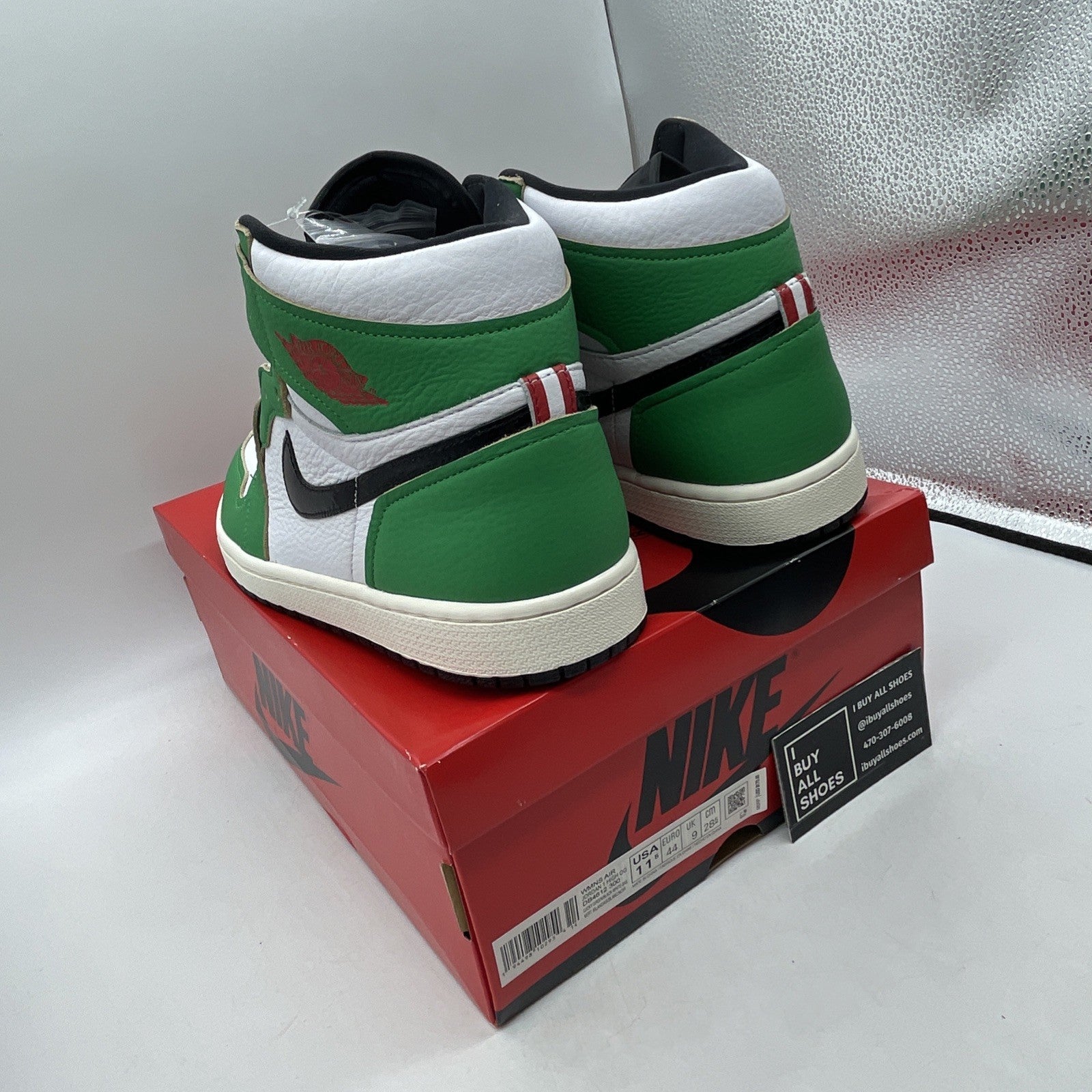 Size 11.5W - Air Jordan 1 Retro OG High Lucky Green (DB4612-300)