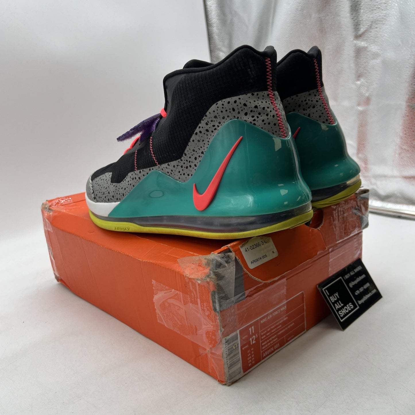 Size 11 - Nike Air Force Max Multi-Color (AR0974-005)
