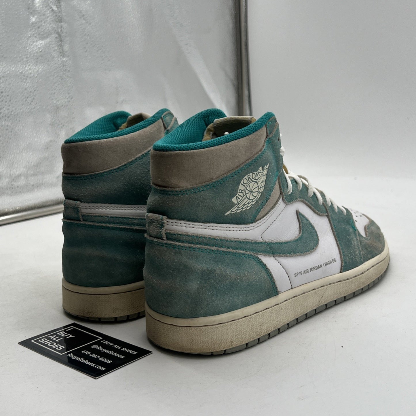 Size 11.5 - Air Jordan 1 Retro OG High Turbo Green (555088-311)