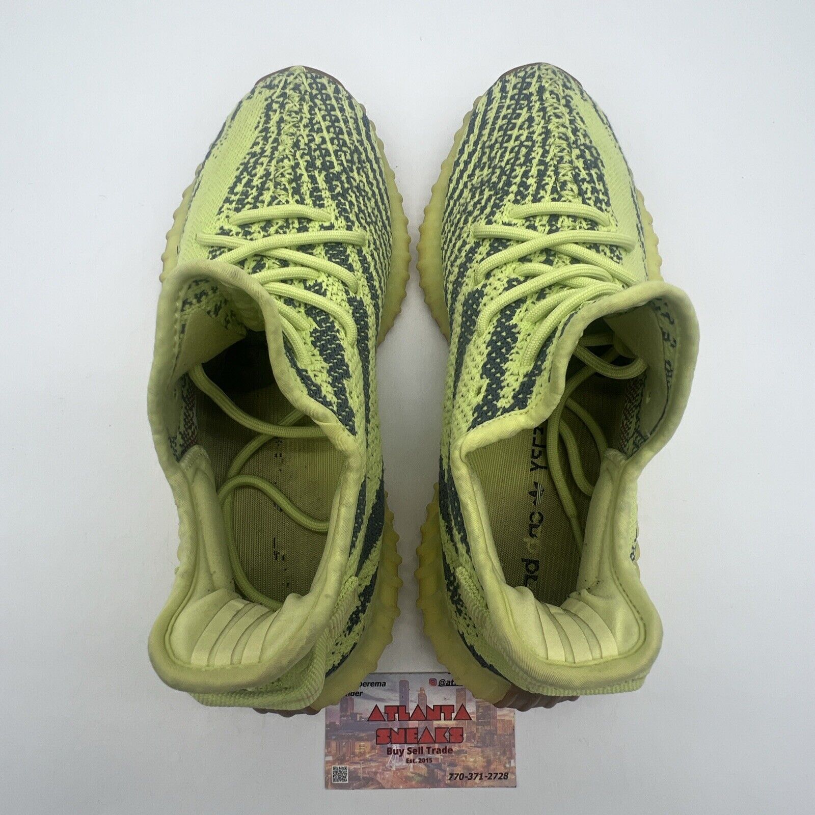 Size 8.5 - adidas Yeezy Boost 350 V2 Low Semi Frozen Yellow (B37572)