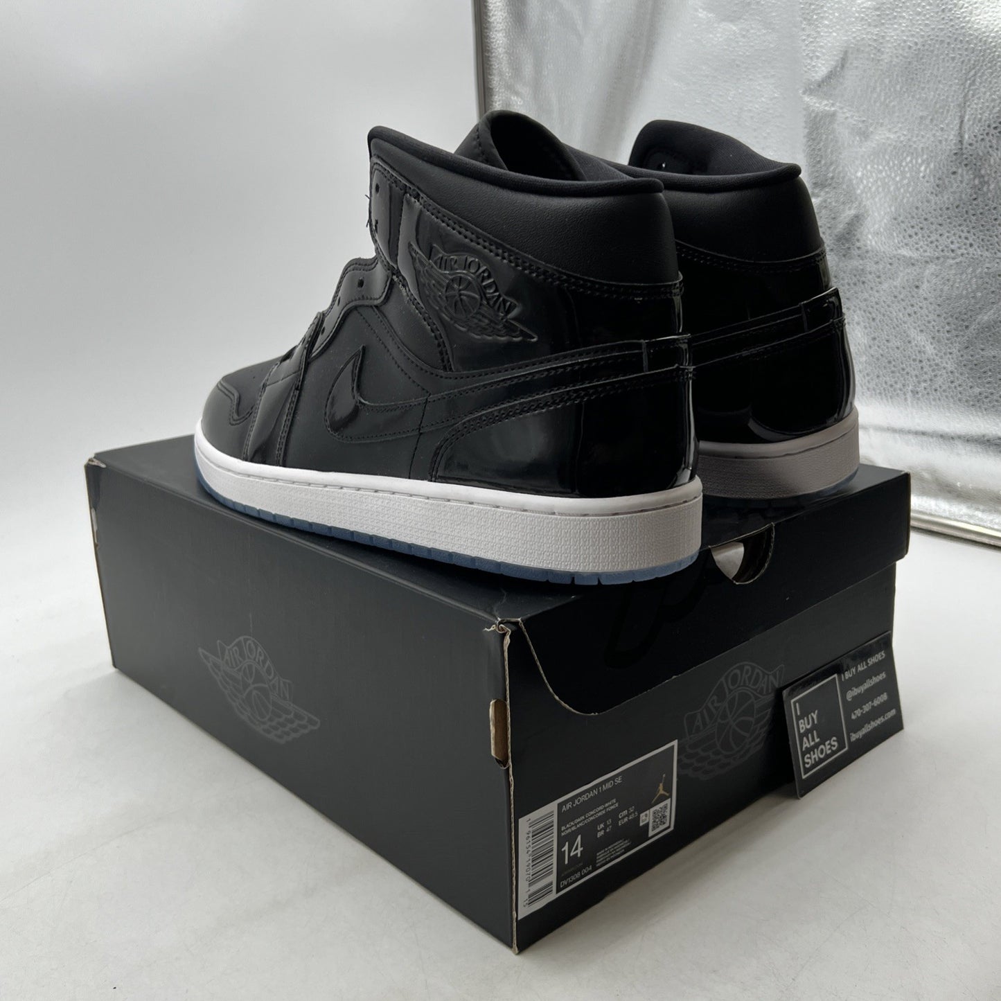 Size 14 - Air Jordan 1 Mid SE Space Jam (DV1308-004)