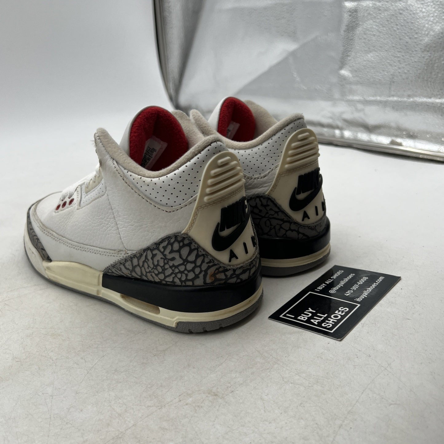 Size 3.5 - Air Jordan 3 Retro Mid White Cement Reimagined (DM0967-100)