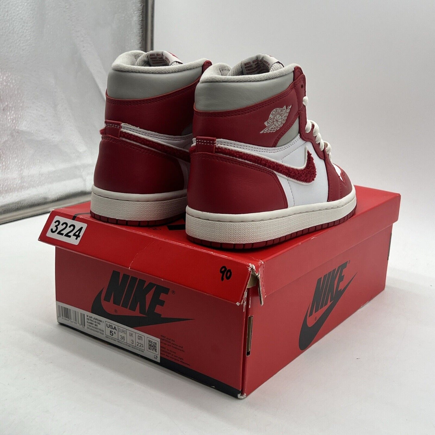 Size 5.5 - Air Jordan 1 OG High Newstalgia Chenille W (DJ4891-061)