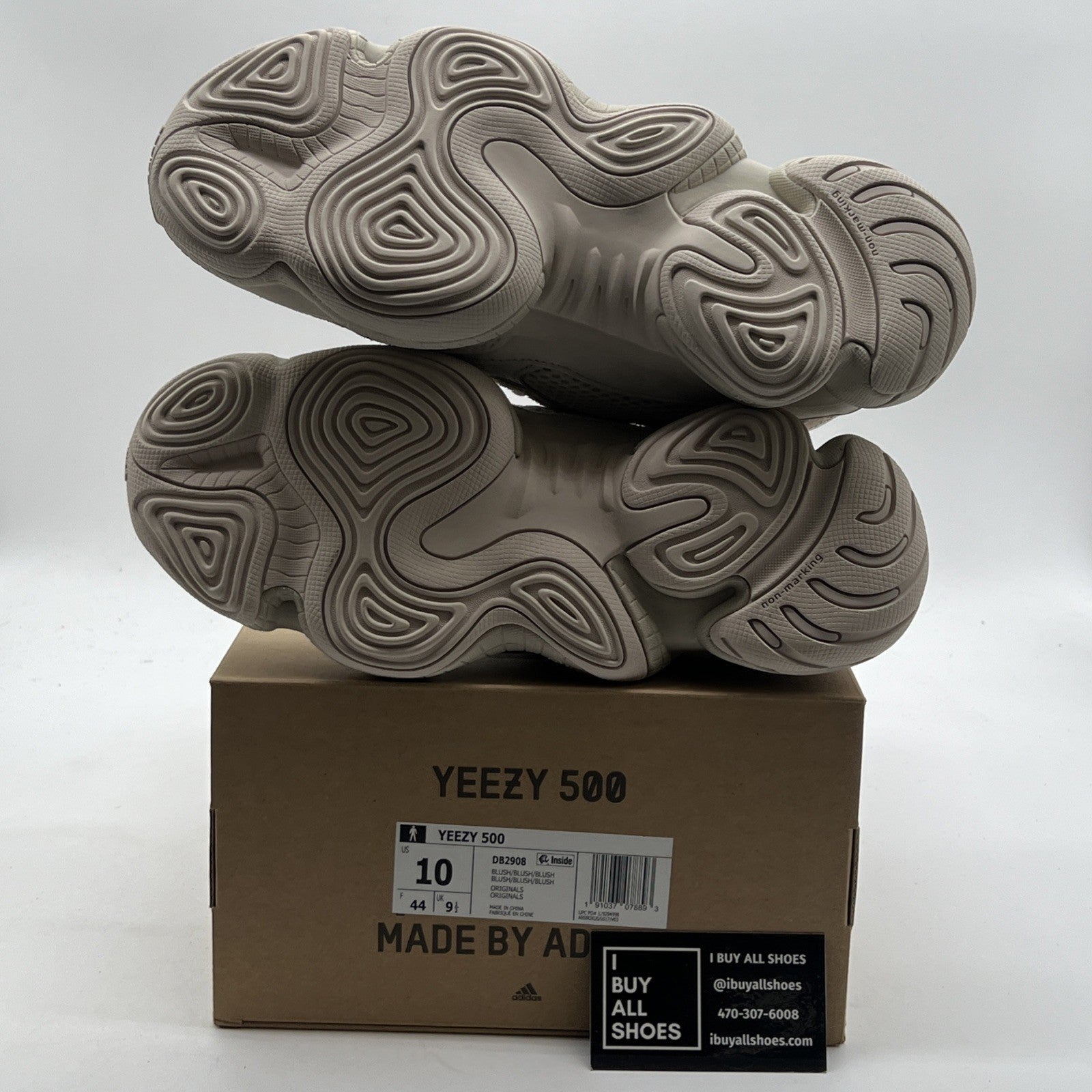 Size 10 - adidas Yeezy 500 Blush (DB2908)