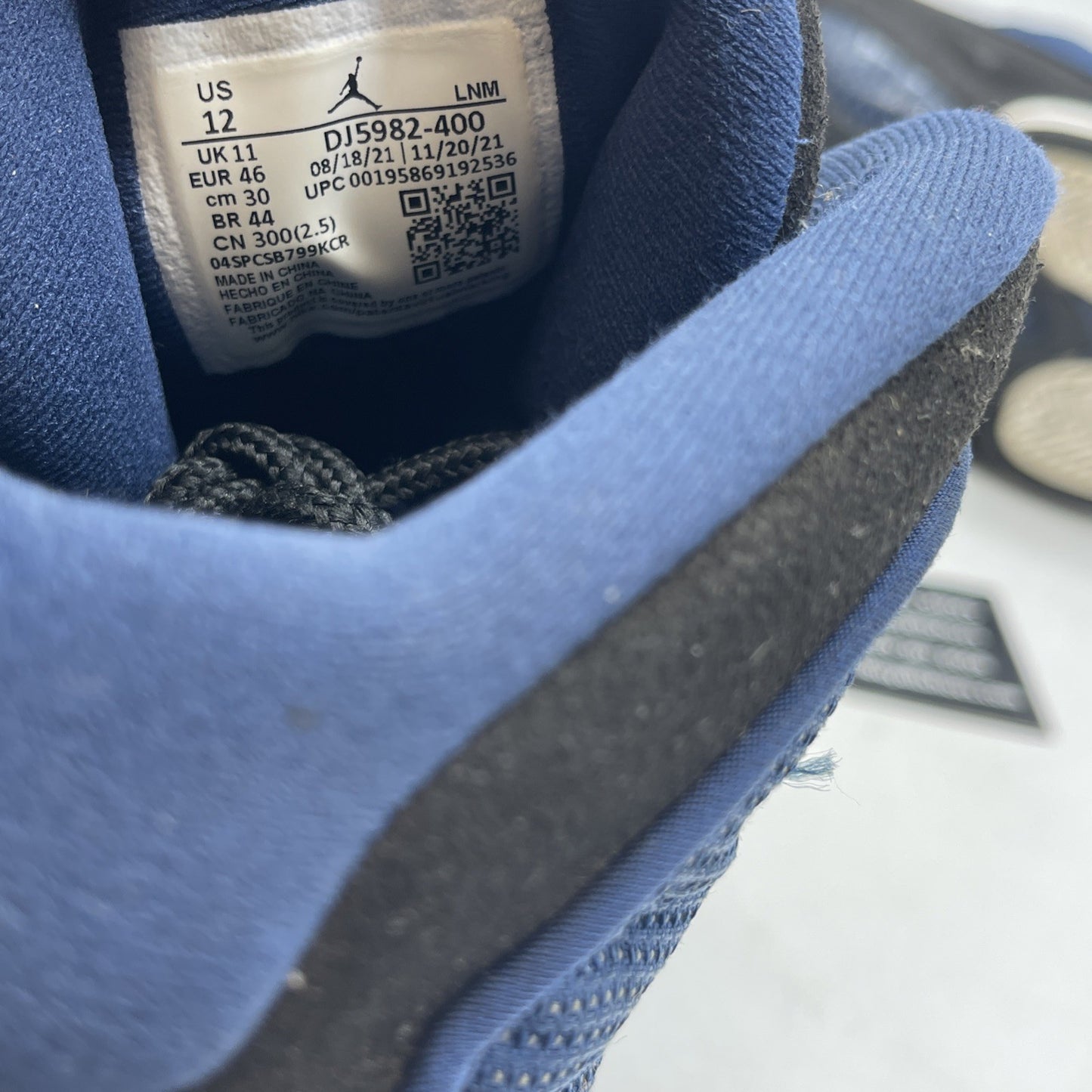 Size 12 - Air Jordan 13 Navy 2022 (DJ5982-400)