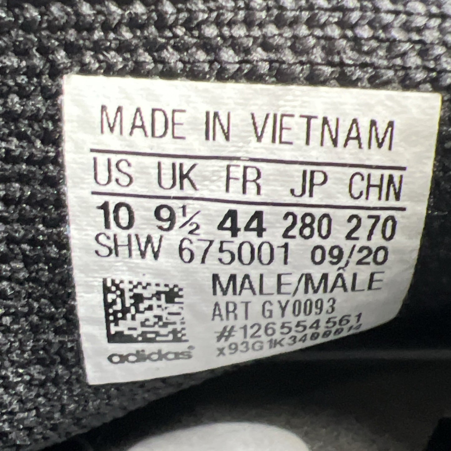 Size 10 - adidas Pharrell x NMD Human Race Black (GY0093)