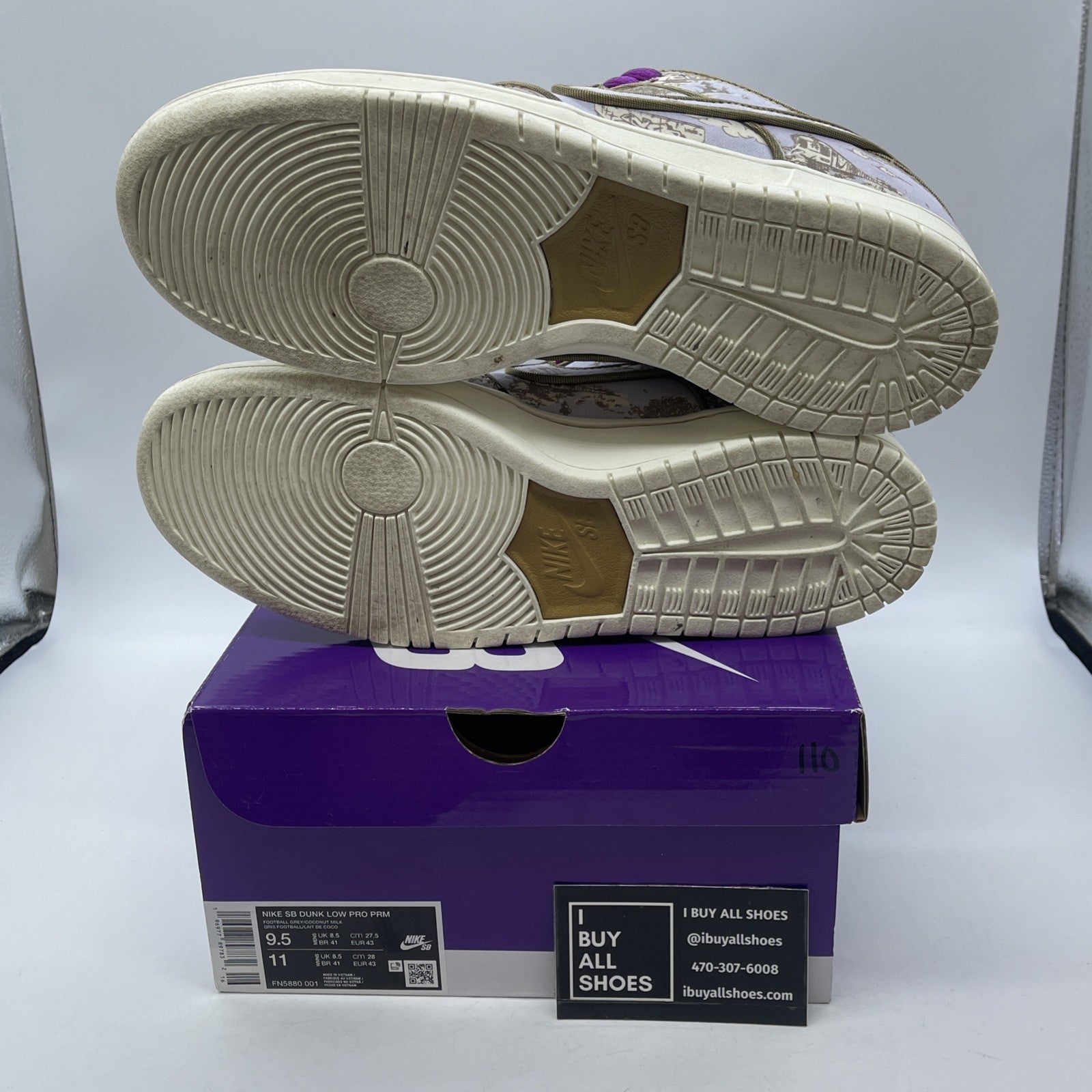 Size 9.5 - Nike Dunk Premium SB Low City of Style Pack Brown (FN5880-001)