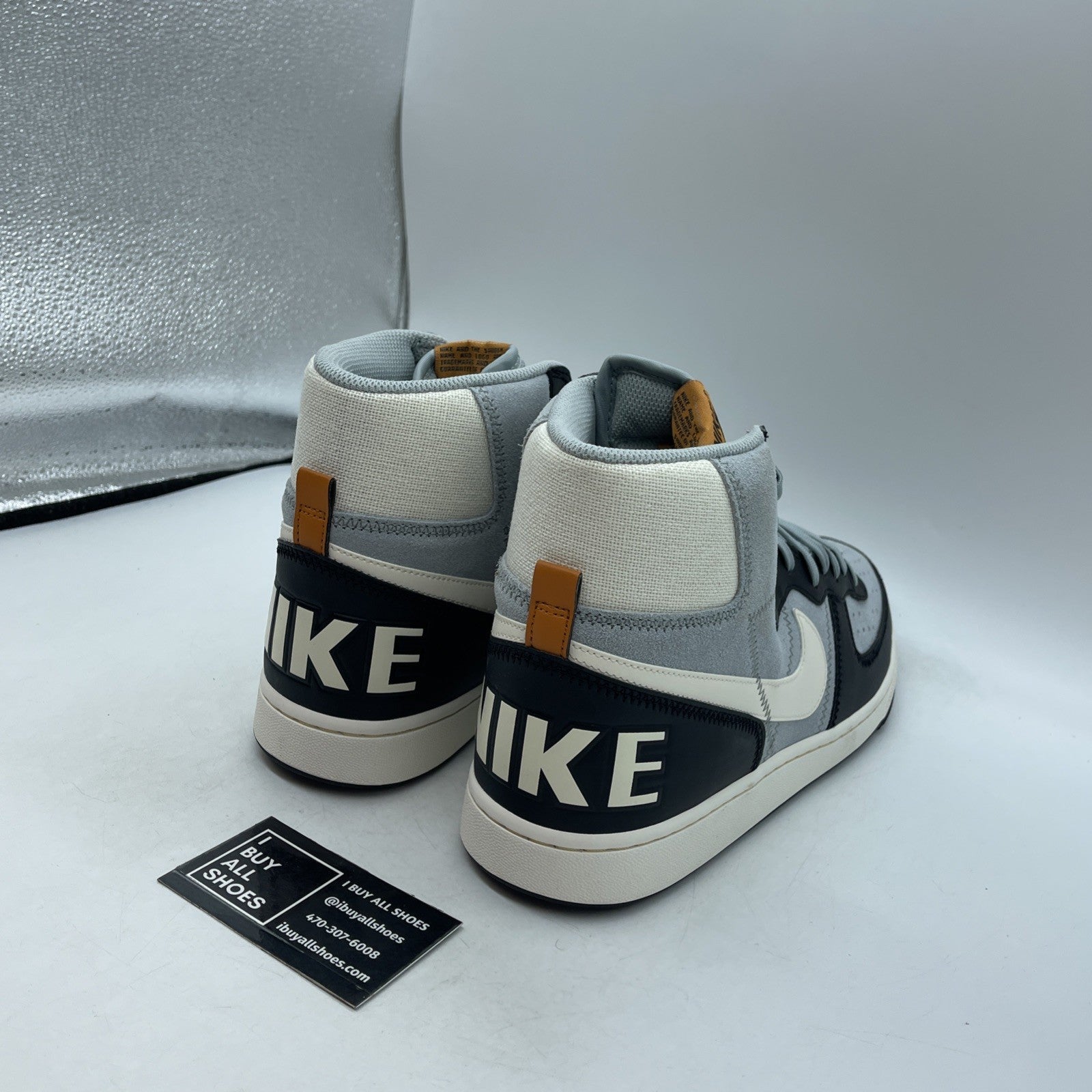 Size 12 - Nike Terminator High Black and Light Pumice (FJ4198-001)