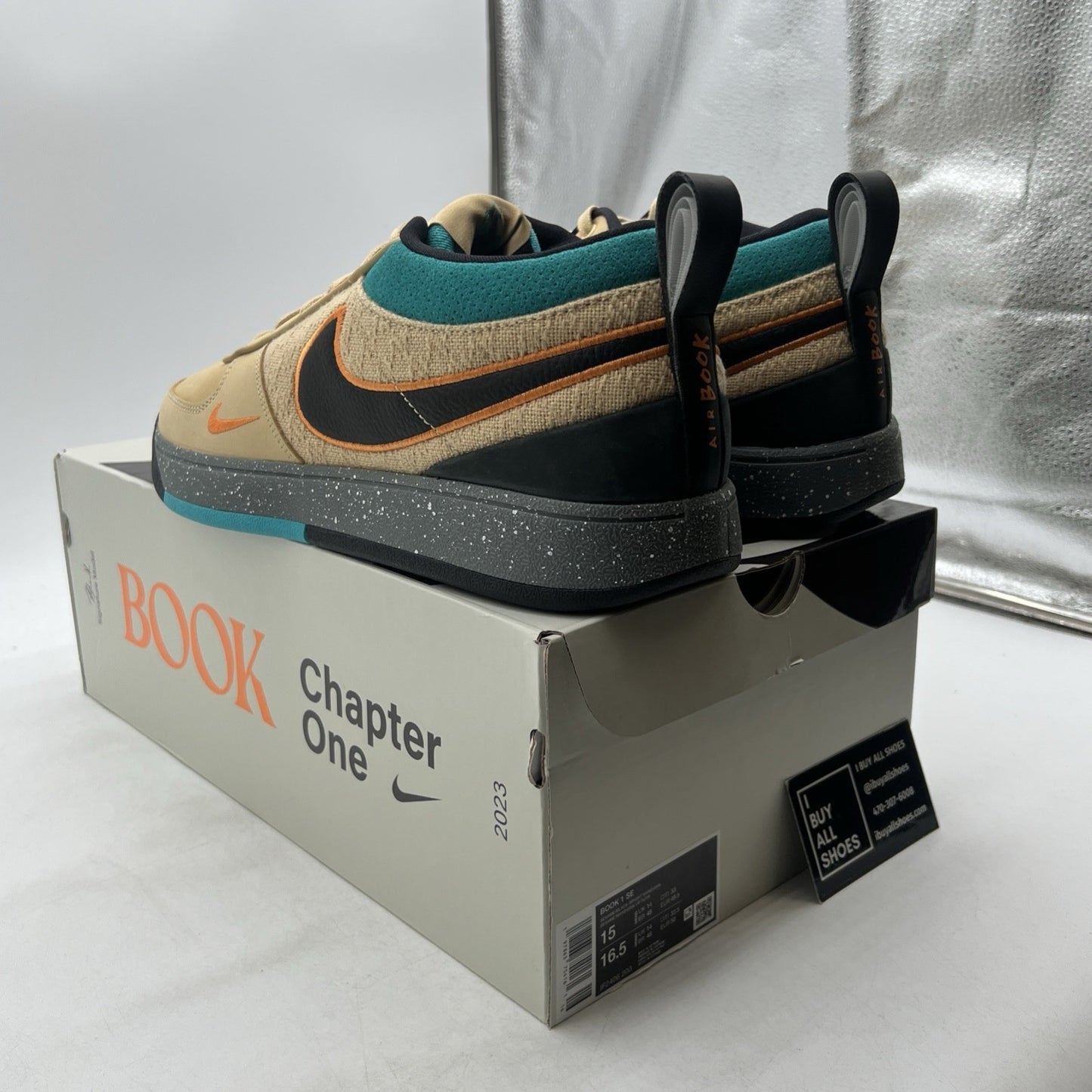 Size 15 - Nike Book 1 Mowabb - (IF2406-200)