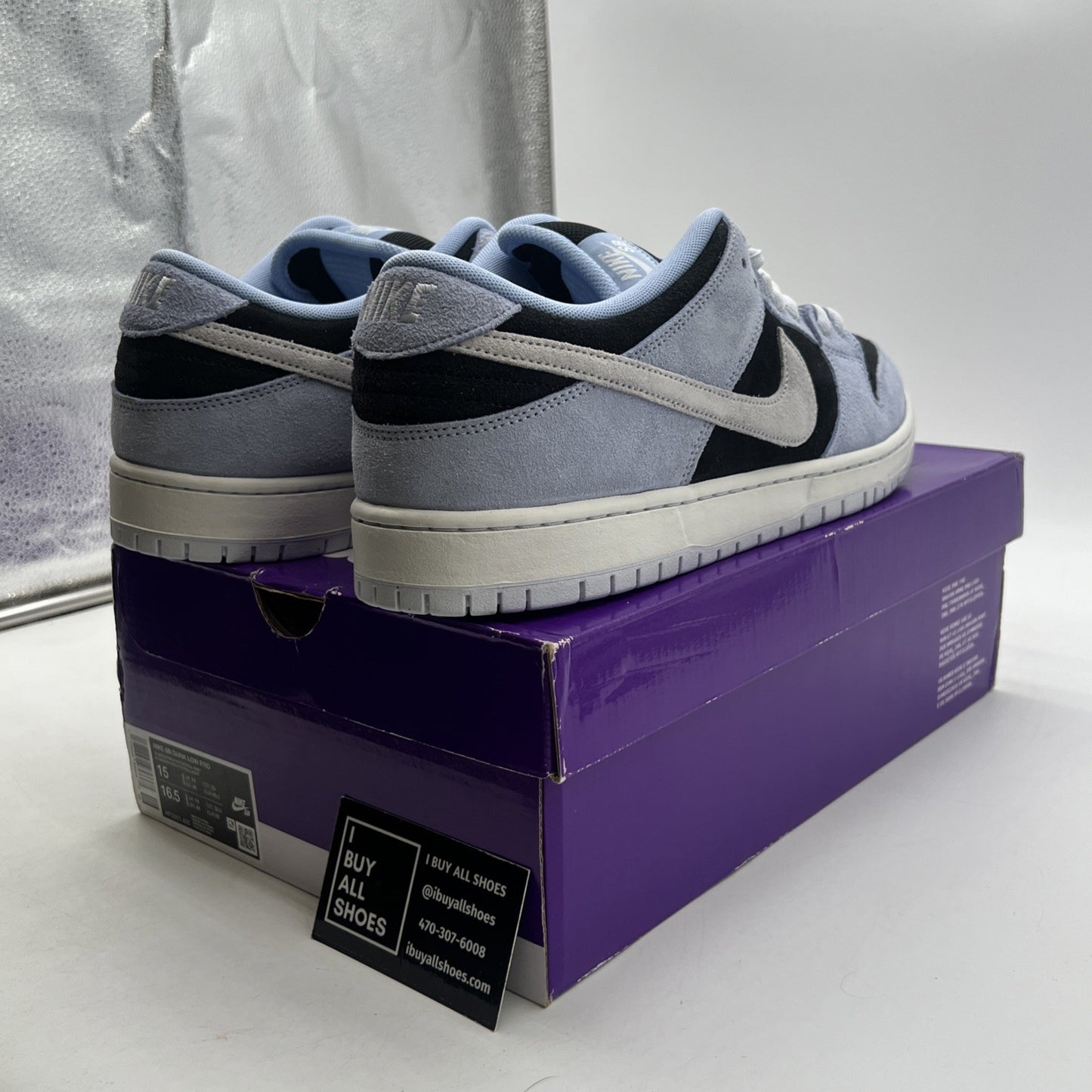 Size 15 - Nike Dunk SB Low Aluminum (HF3063-400)