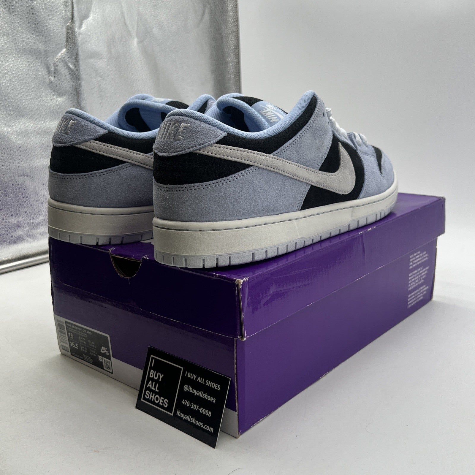 Size 15 - Nike Dunk SB Low Aluminum (HF3063-400)