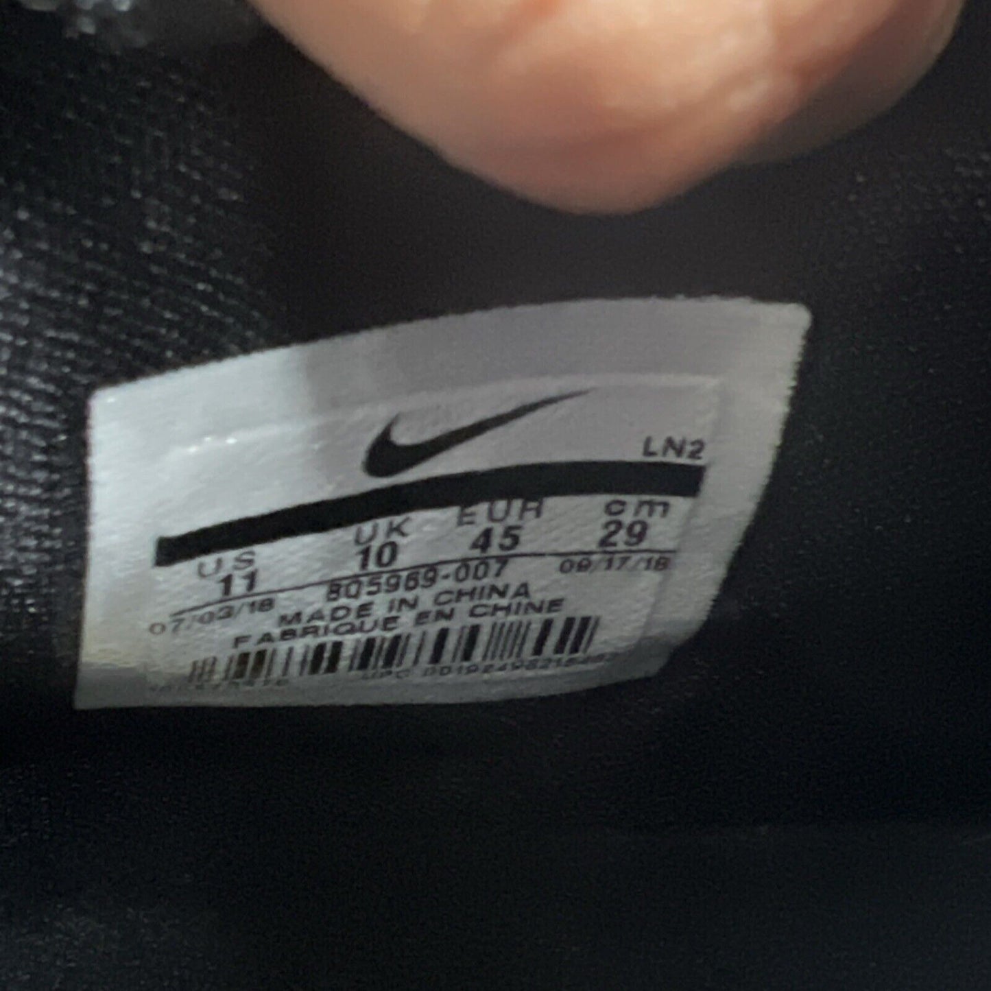 Size 11 - Nike LeBron 16 I'm King (BQ5969-007)