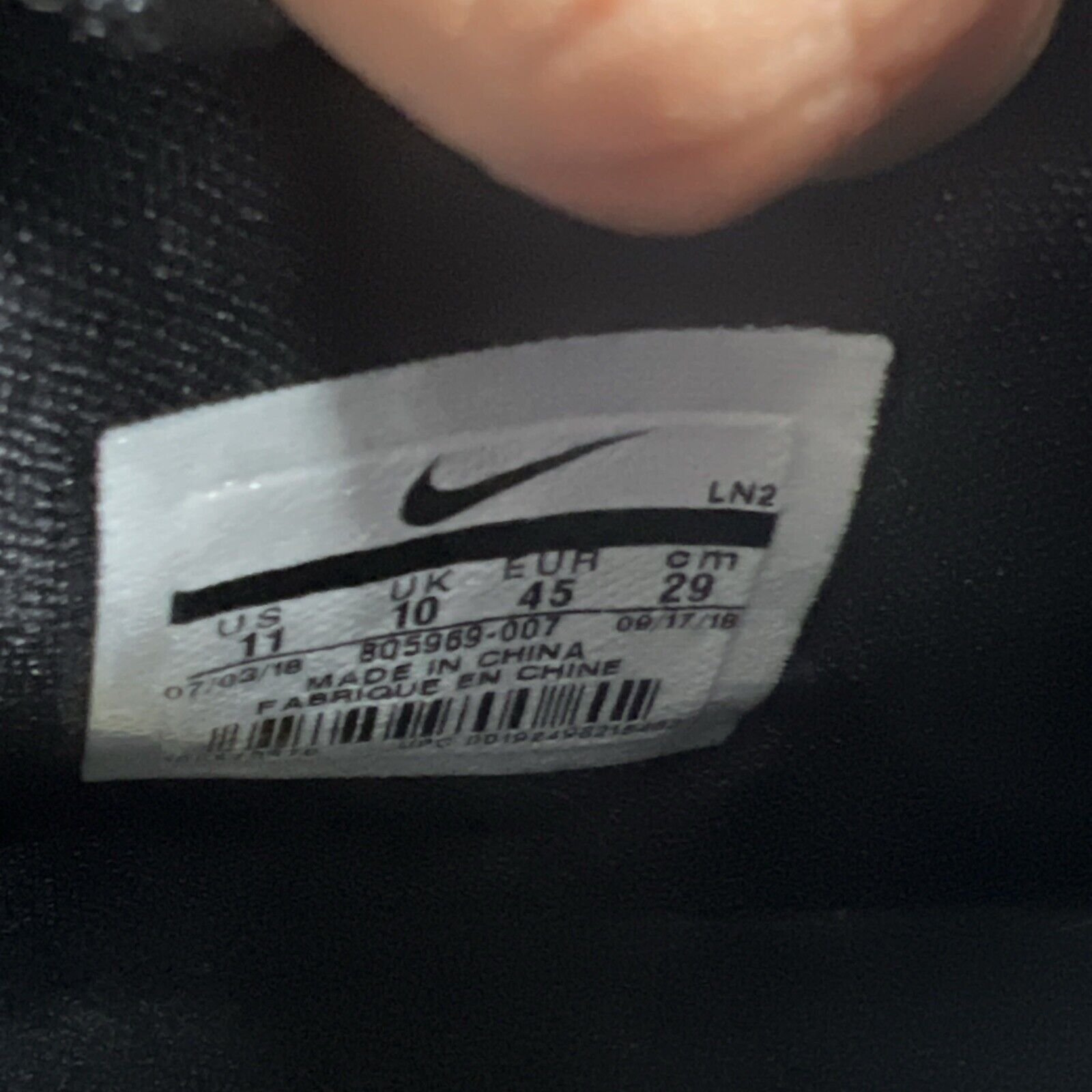 Size 11 - Nike LeBron 16 I'm King (BQ5969-007)