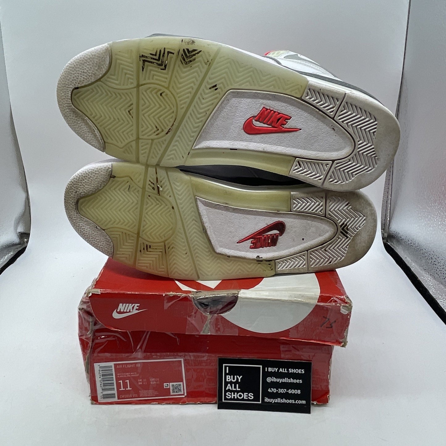 Size 11 - Nike Air Flight 89 Planet of Hoops (CW2616-101)