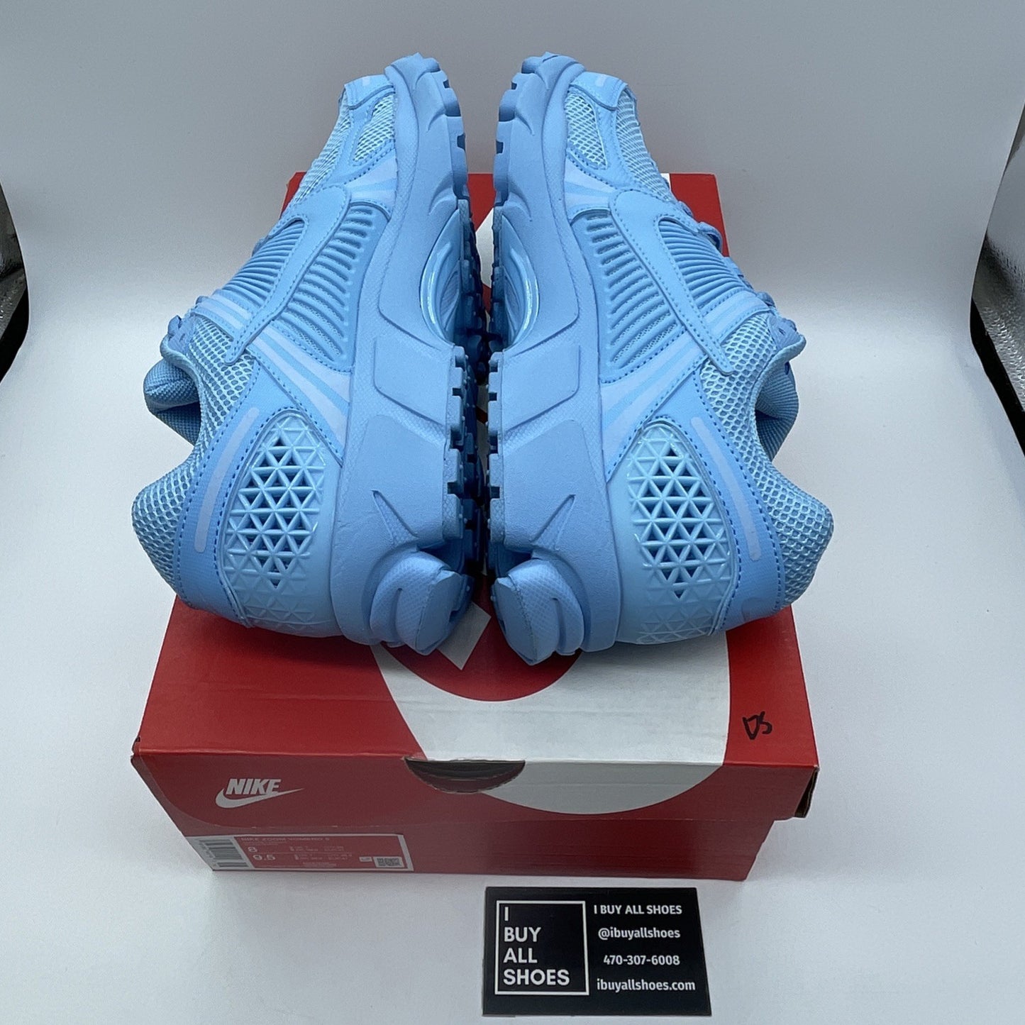 Size 8 - Nike Air Zoom Vomero 5 Lakeside Blue Suede Leather (HF5493-400)