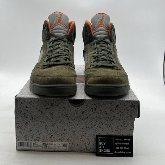 Size 13 - Air Jordan 5 Retro 2024 Olive (DD0587-308)