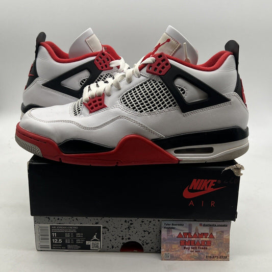 Size 11 - Jordan 4 Retro OG Mid Fire Red (DC7770-160)