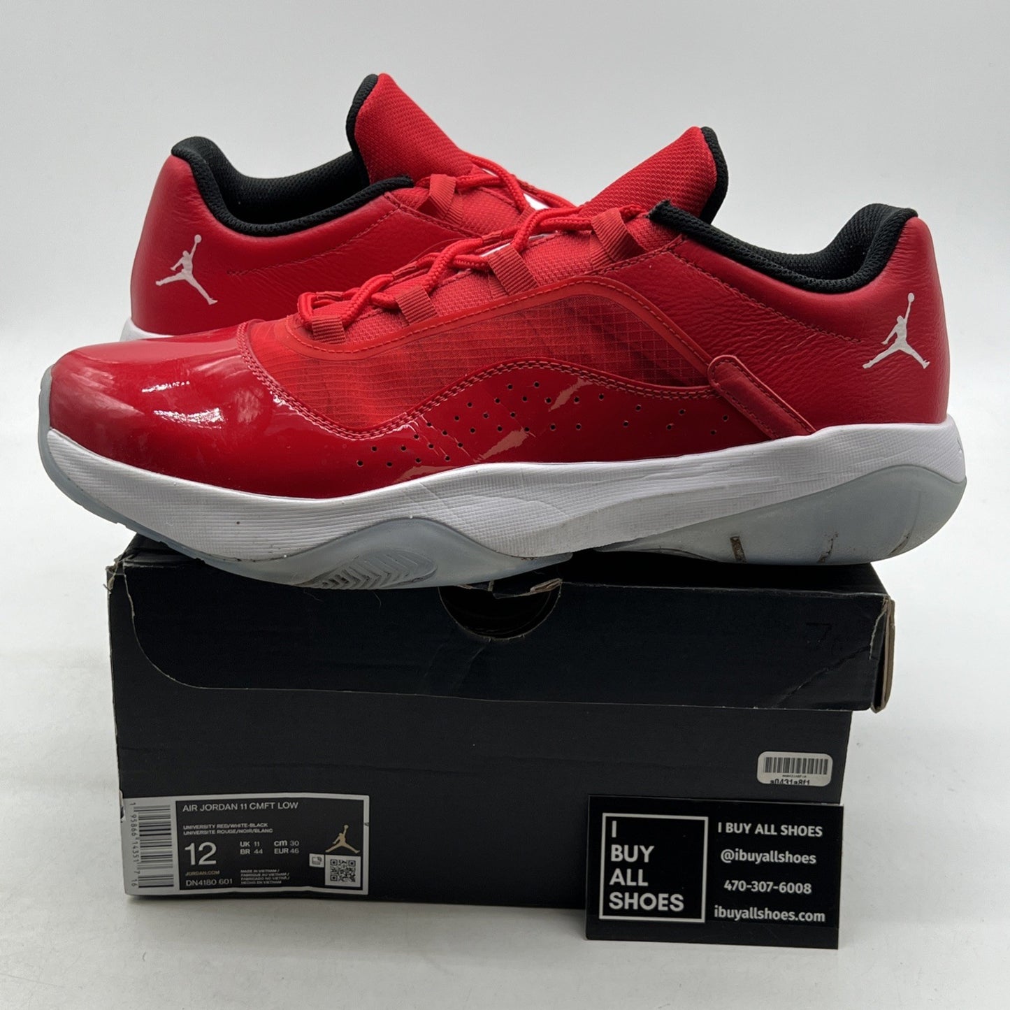 Size 12 - Air Jordan 11 CMFT Low University Red (DN4180-601)
