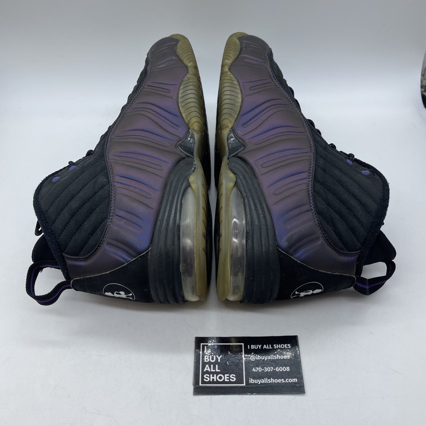 Size 13 - Nike 1/2 Cent Eggplant Black Purple Suede Leather (344646-500)