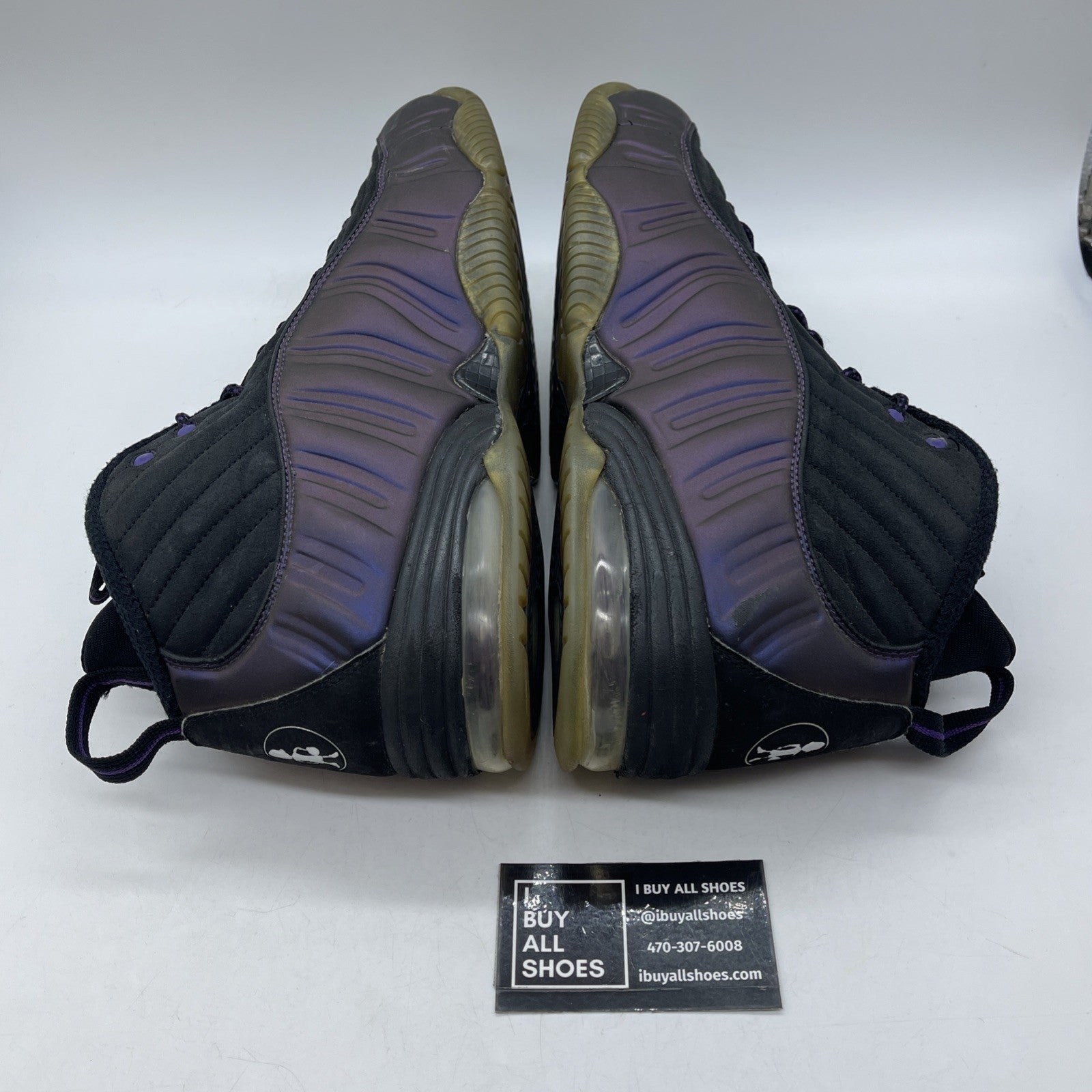 Size 13 - Nike 1/2 Cent Eggplant Black Purple Suede Leather (344646-500)