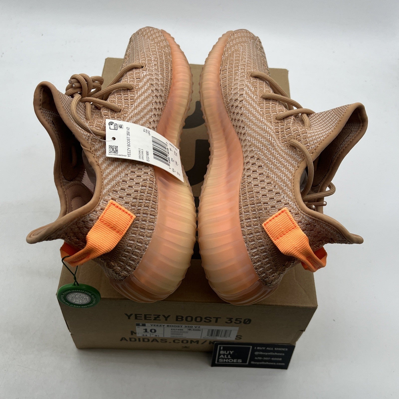 Size 10 - adidas Yeezy Boost 350 V2 Clay (EG7490)