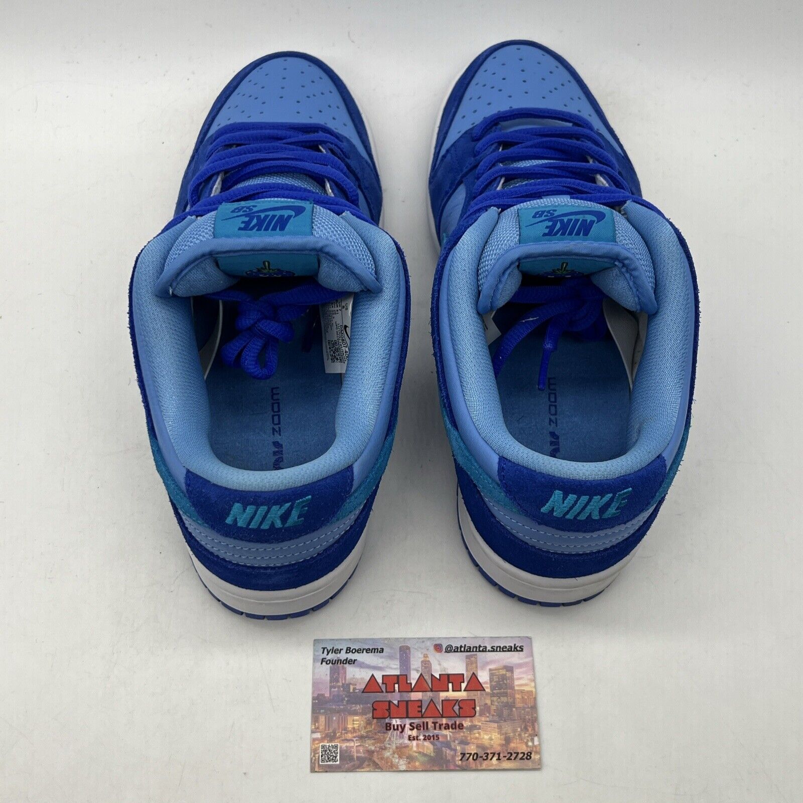 Size 8 - Nike Dunk Low Pro SB Fruity Pack - Blue Raspberry White (DM0807-400)