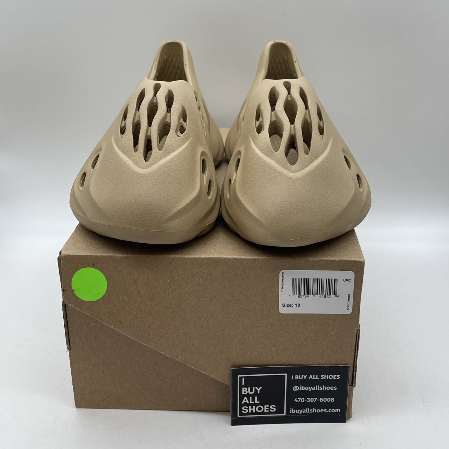 Size 10 - adidas Yeezy Foam RNNR Ochre Brown (GW3354)