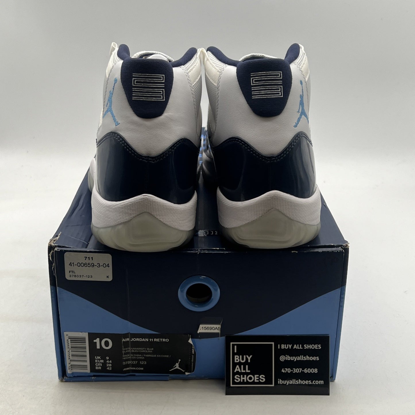 Size 10 - Air Jordan 11 Retro High Win Like '82 (378037-123)