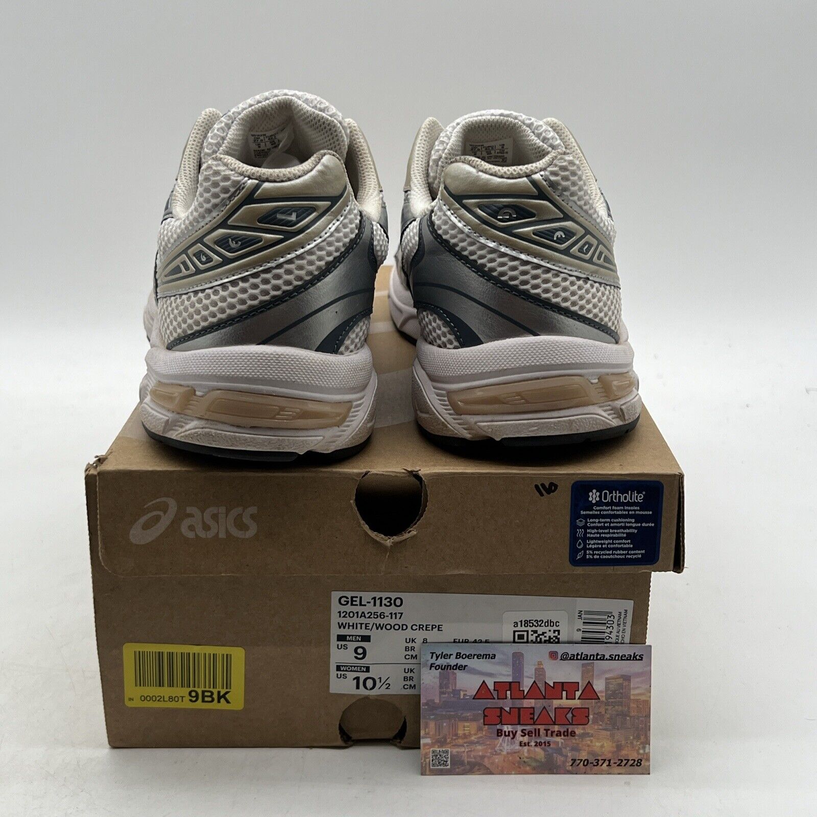 Size 9 - Asics Gel 1130 Wood Crepe  (1201A256-117)