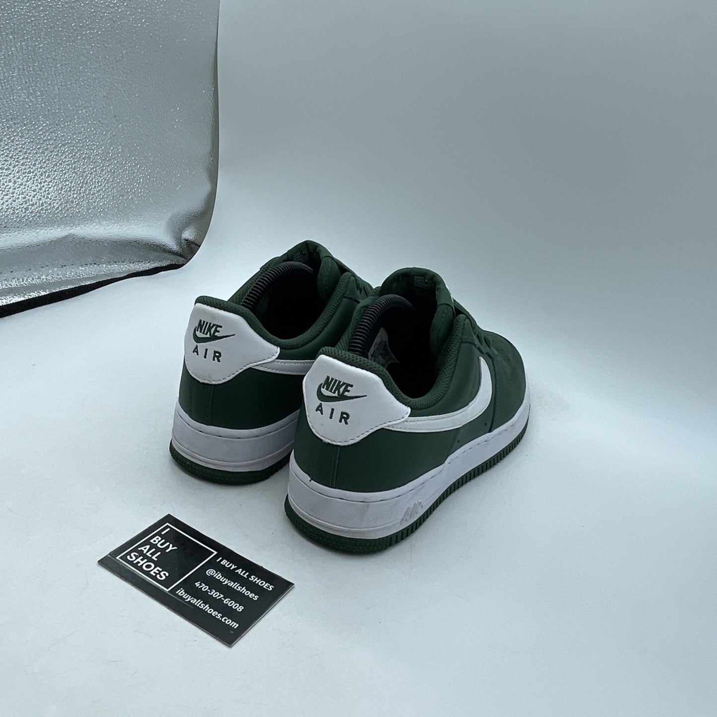 Size 8 - Nike Air Force 1 07 AF1 Gorge Green  (FJ4146-300)