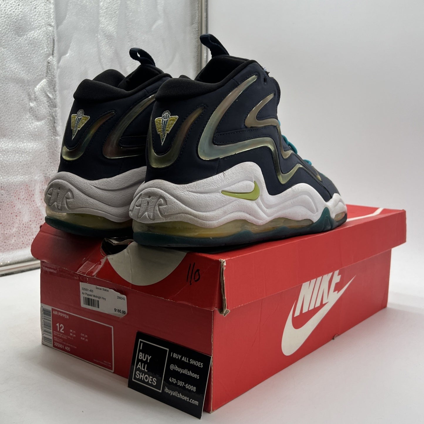 Size 12 - Nike Air Pippen Midnight Navy (325001-400)