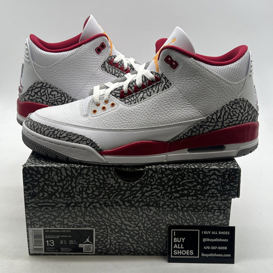 Size 13 - Air Jordan 3 Retro Mid Cardinal Red (CT8532-126)