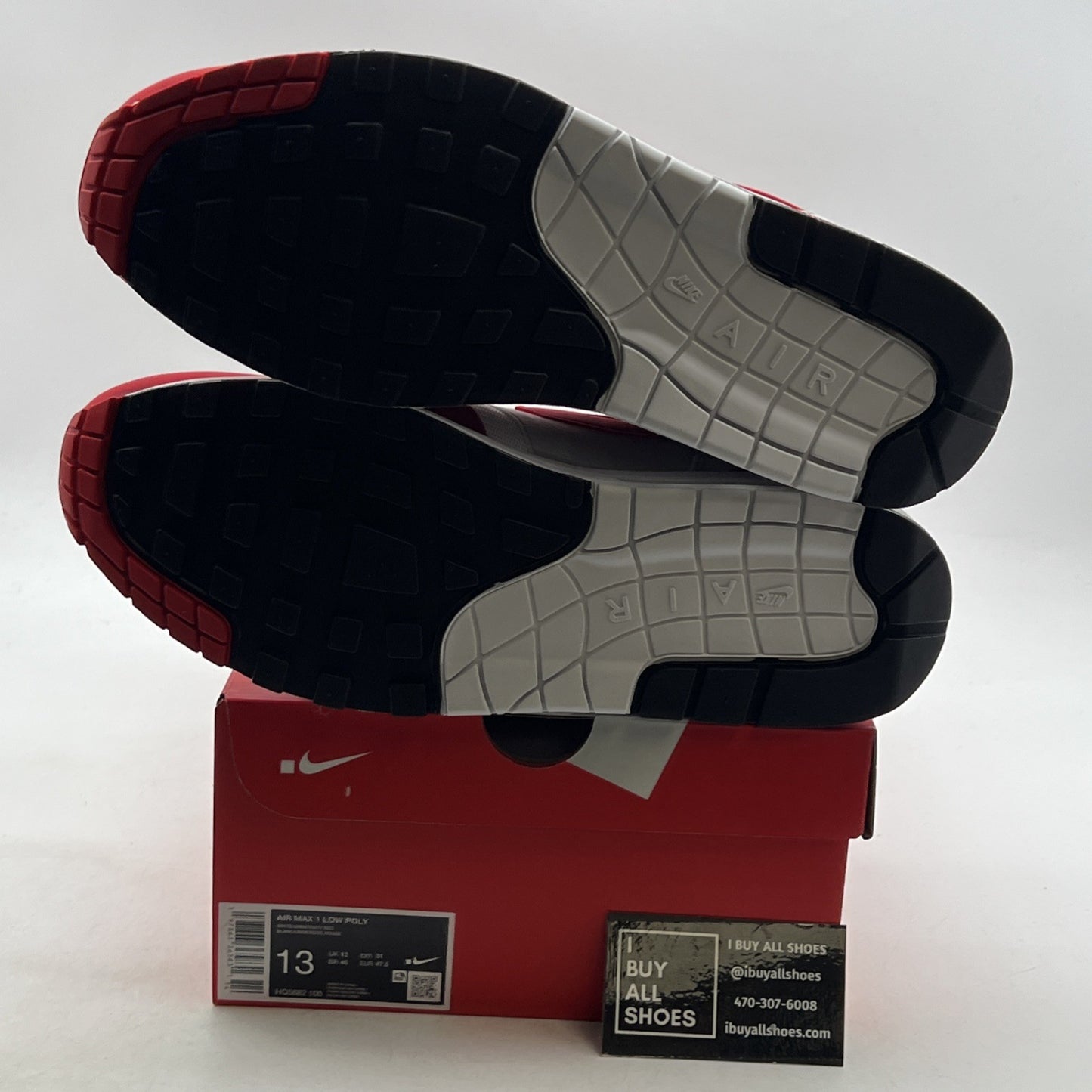 Size 13 - Nike Air Max 1 Low Poly (HQ5882-100)