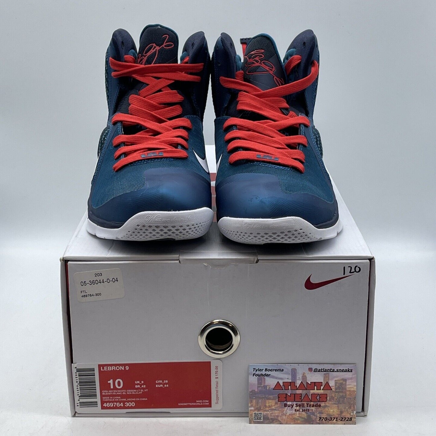 Size 10 - Nike LeBron 9 Swingman