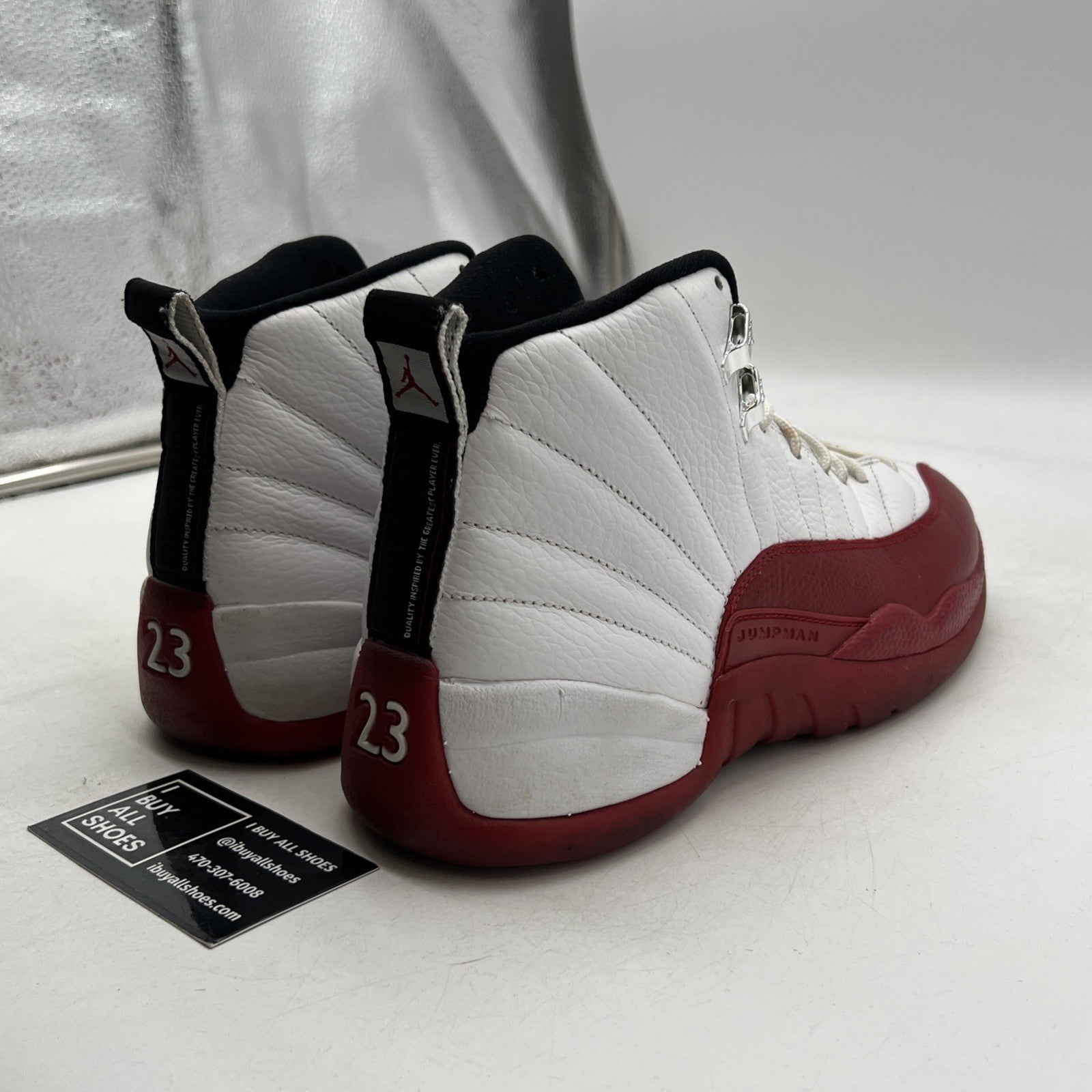 Size 9 - Air Jordan 12 Retro 2009 Cherry (130690-110)