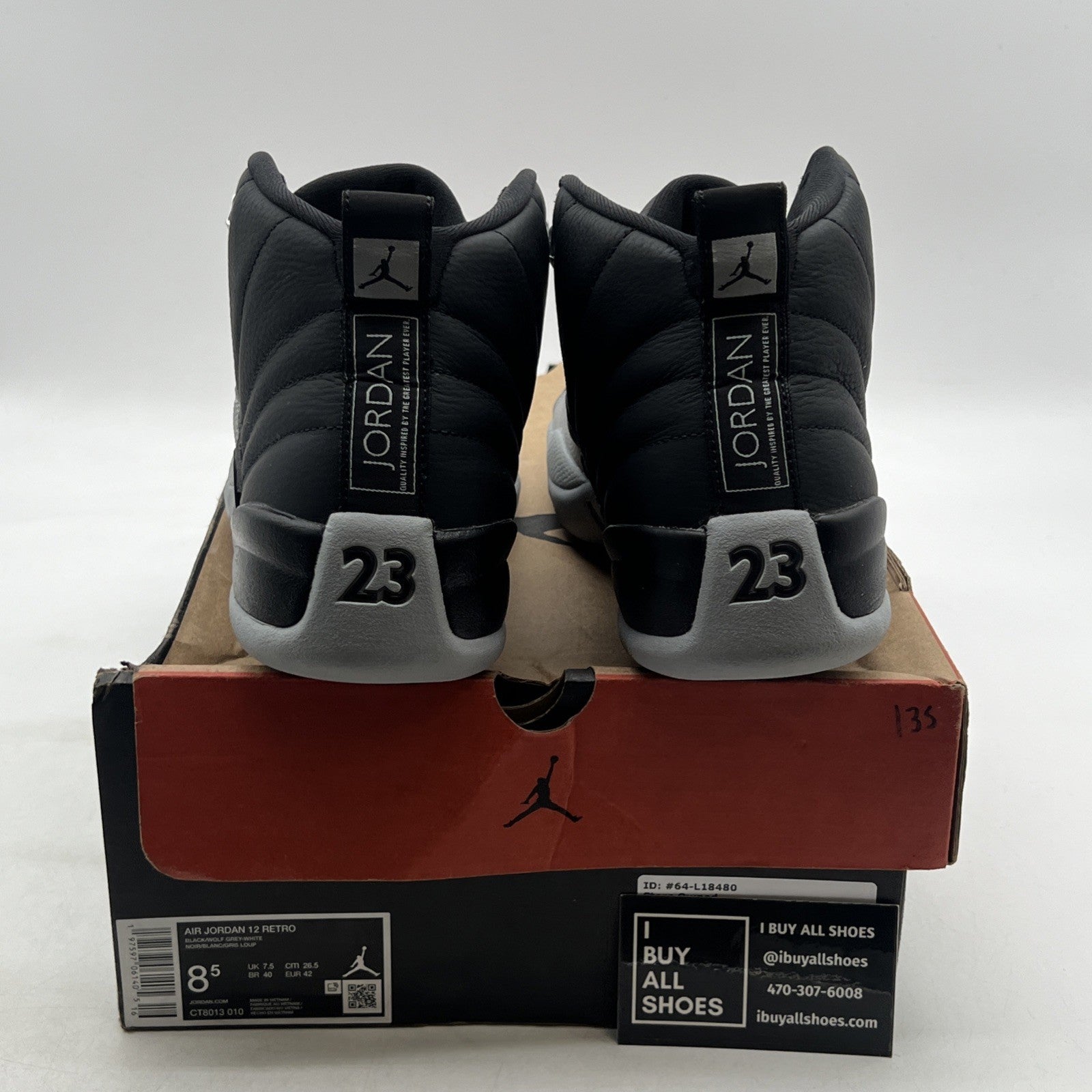 Size 8.5 - Air Jordan 12 Retro Barons (CT8013-010)