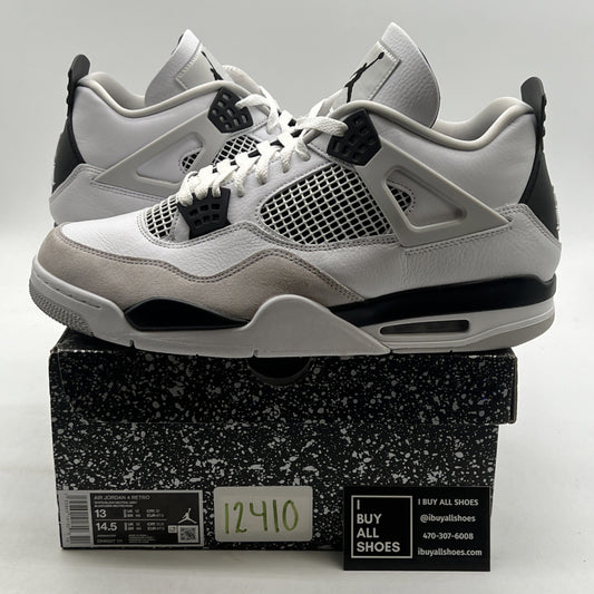 Size 13 - Air Jordan 4 Retro Mid Military Black (DH6927-111)