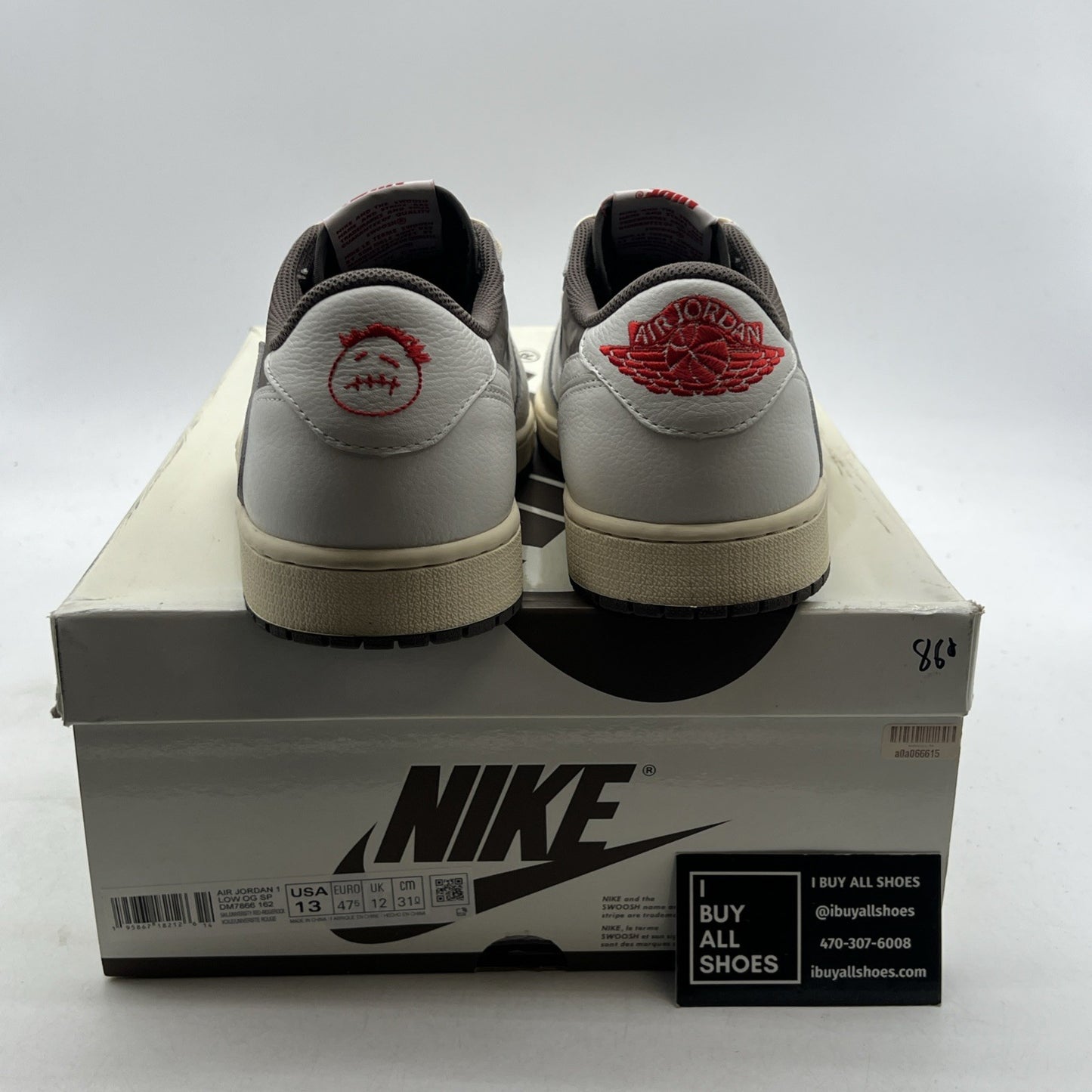 Size 13 - Air Jordan 1 Low OG x Travis Scott Reverse Mocha (DM7866-162)